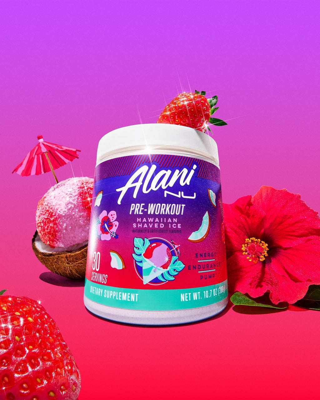 pre-workout - hawaiian shaved ice